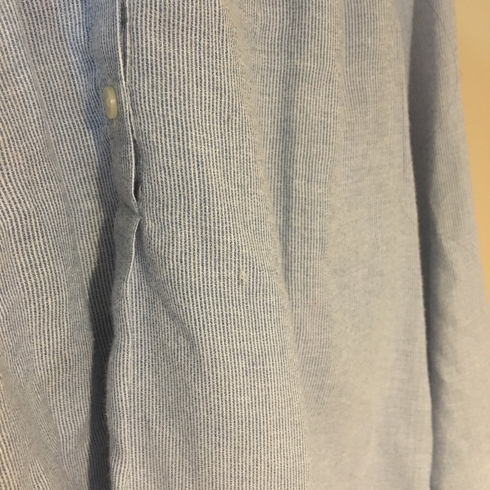 Lucky Brand Blue Ministripe top - Picture 7 of 7